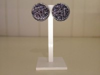 harsoorringen met zwart-wit patroon